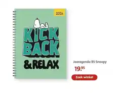 Bruna Jaaragenda B5 Snoopy aanbieding