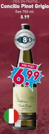 Boon`s Markt Concilio Pinot Grigio aanbieding