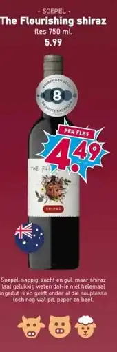 Boon`s Markt The Flourishing shiraz aanbieding