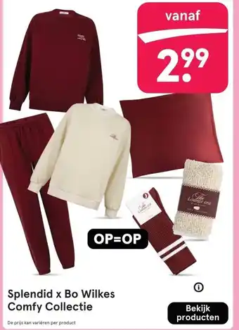 Etos Splendid x Bo Wilkes Comfy Collectie aanbieding