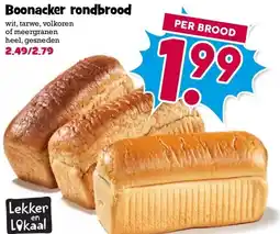 Boon`s Markt Boonacker rondbrood aanbieding