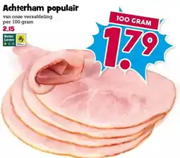 Boon`s Markt Achterham populair aanbieding