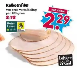 Boon`s Markt Kalkoenfilet aanbieding