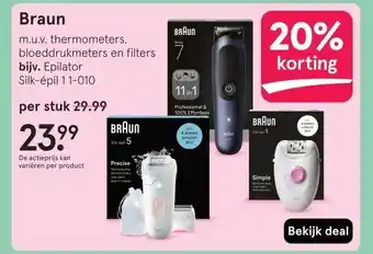 Etos Braun aanbieding