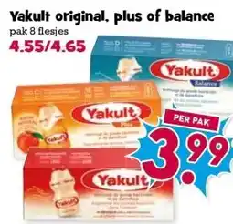 Boon`s Markt Yakult original, plus of balance aanbieding