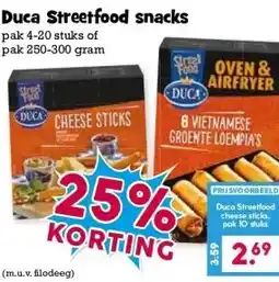Boon`s Markt Duca Streetfood snacks aanbieding