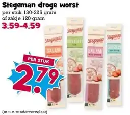 Boon`s Markt Stegeman droge worst aanbieding