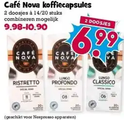 Boon`s Markt Café Nova koffiecapsules aanbieding