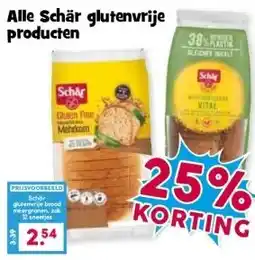 Boon`s Markt Alle Schär glutenvrije producten aanbieding
