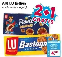 Boon`s Markt Alle LU koeken aanbieding