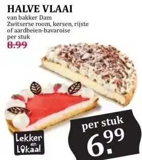Boon`s Markt HALVE VLAAI aanbieding