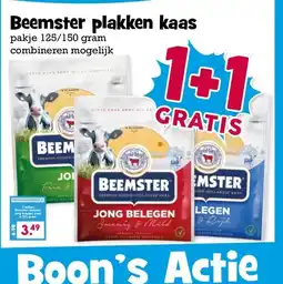 Boon`s Markt Beemster plakken kaas aanbieding
