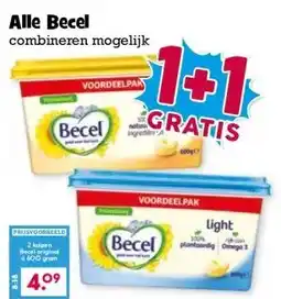Boon`s Markt Alle Becel aanbieding