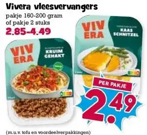 Boon`s Markt Vivera vleesvervangers aanbieding