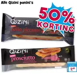 Boon`s Markt Alle Qizini panini's aanbieding