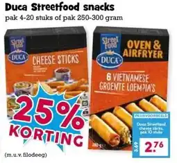 Boon`s Markt Duca Streetfood snacks aanbieding