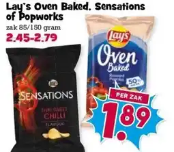 Boon`s Markt Lay's Oven Baked. Sensations of Popworks aanbieding
