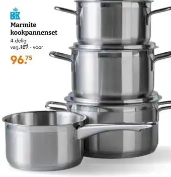 Blokker Marmite kookpannenset aanbieding