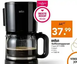 Blokker BRAUN Koffiezetapparaat aanbieding