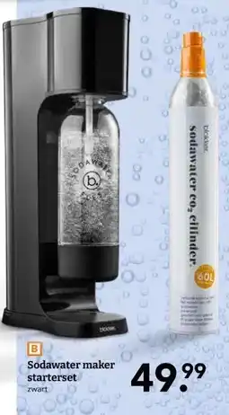 Blokker Sodawater maker starterset aanbieding