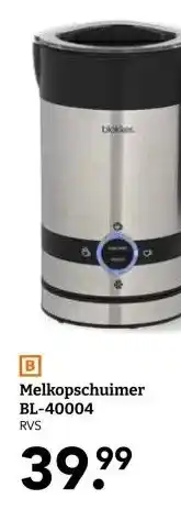 Blokker Melkopschuimer BL-40004 aanbieding