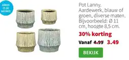 Intratuin Pot Lanny aanbieding