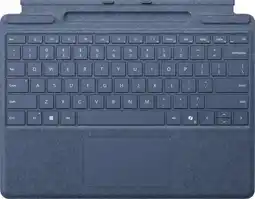 Coolblue Microsoft Surface Pro 13 Inch Type Cover met penopslag Saffier Qwerty aanbieding