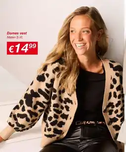 Kik Dames vest aanbieding