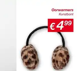 Kik Oorwarmers Kunstbont aanbieding