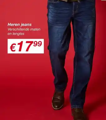Kik Heren jeans aanbieding