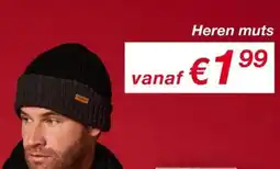 Kik Heren muts aanbieding