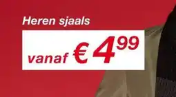 Kik Heren sjaals aanbieding