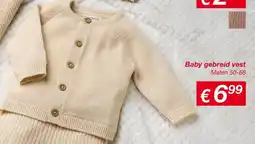 Kik Baby gebreide muts aanbieding