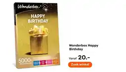 The Read Shop Wonderbox Happy Birthday aanbieding