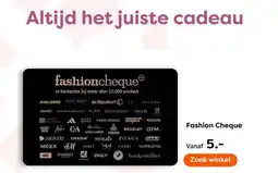 The Read Shop Fashion Cheque aanbieding