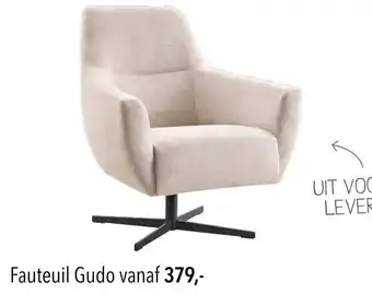 Pronto wonen Fauteuil Gudo aanbieding