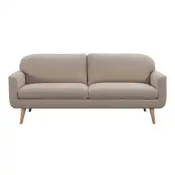 Leen Bakker Bank Lilly 3-zits - beige aanbieding