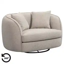 Leen Bakker Loveseat Enzio - greige aanbieding
