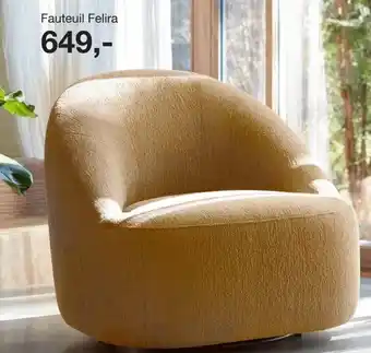 IN.HOUSE Fauteuil Felira aanbieding