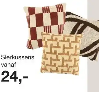 IN.HOUSE Sierkussens aanbieding