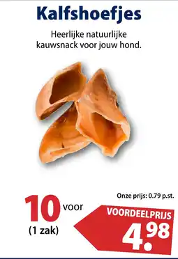 Huisdier Voordeelshop Kalfshoefjes aanbieding