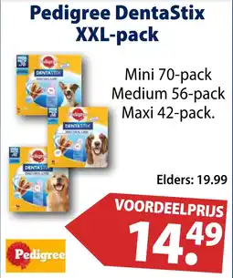 Huisdier Voordeelshop Pedigree DentaStix XXL-pack aanbieding