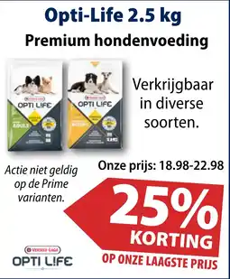Huisdier Voordeelshop Opti-Life 2.5 kg aanbieding