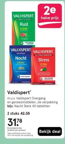 Etos Valdispert aanbieding