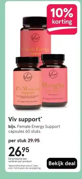 Etos Viv supportViv support aanbieding