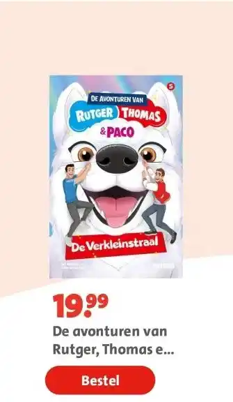 Bruna De avonturen van Rutger, Thomas en Paco 5 - De Verkleinstraal aanbieding