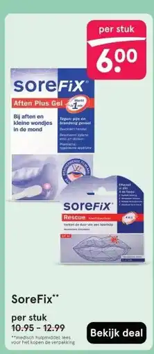 Etos SoreFix aanbieding