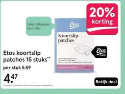 Etos Etos koortslip patches aanbieding