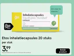 Etos Etos inhalatiecapsules aanbieding