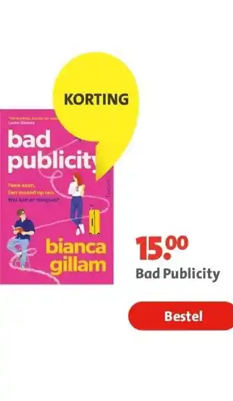 Bruna Bad Publicity aanbieding